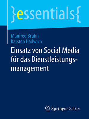cover image of Einsatz von Social Media für das Dienstleistungsmanagement